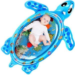 Aufblasbare Spielmatten,100x52cm Baby Wassermatte Aufblasbare PVC Wassergefüllte Spielmatte für Kleinkinder Spieldecke