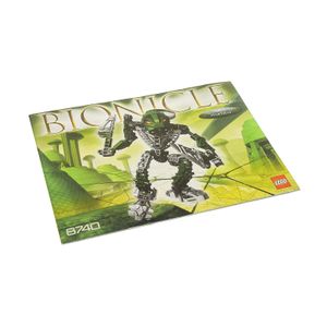 1x Lego Bionicle Bauanleitung A5 für Set Toa Hordika Matau 8740