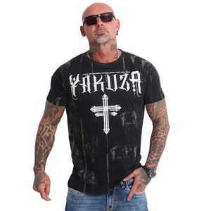 Yakuza Herren Blow Regular T-Shirt, Schwarz, 6XL