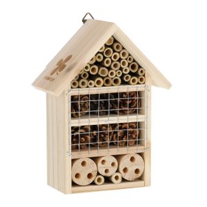 relaxdays Insektenhotel aus Holz relaxdays Insektenhotel aus Holz
