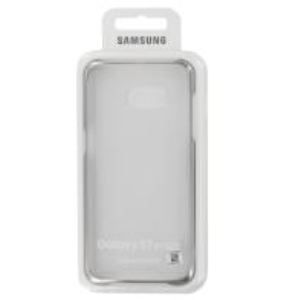 Samsung EF-QG935CS Clear Cover für Galaxy S7 Edge silber