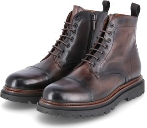 Kaerlek Herren Winterboots/ Stiefeletten Braun Glattleder Größe: 46