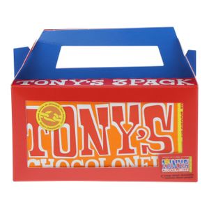 Tony's Chocolonely Rainbow-Pack-Klassiker 3 Stück x 180 Gramm