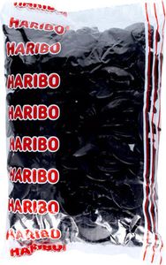 Haribo Drop Halve Manen 3000g Karton (Halbmonde)