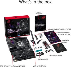 ASUS ROG STRIX Z790-E GAMING WIFI Intel Z790 LGA 1700 ATX