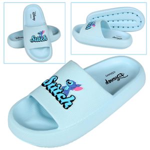 Disney Stitch Damen Schaumstoff-Badelatschen, Badeschlappen mit dicker Sohle, leicht 38 EU / 5 UK