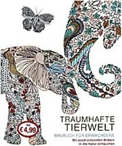 Malbuch für Erwachsene: Traumhafte Tierwelt