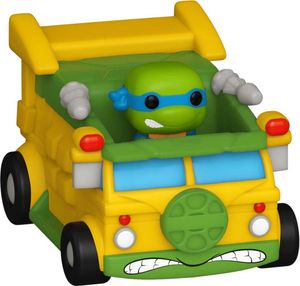 Teenage Mutant Ninja Turtles POP! Rides Vinyl Figur Leonardo w/Van 2,5 cm