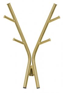 Leitmotiv garderobenständer Deer47,7 x 11,8 cm Stahl gold