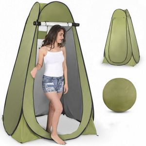 Campingzelte, Duschzelte mit Reißverschlüssen, wasserdichte und sonnengeschützte Toilettenzelte, Faltzelte, Pop-up-Zelte, Umkleidezelte, Duschzelte