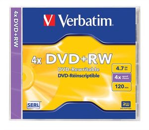 Verbatim DVD + RW wiederbeschreibbare DVD