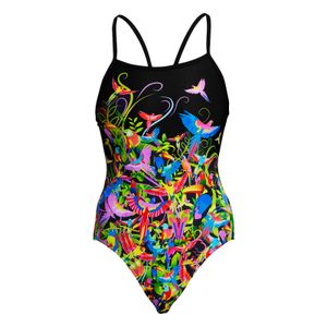 Funkita Badeanzug Single Strap Macaw Magic - Schwimmanzug Damen, Größe:34