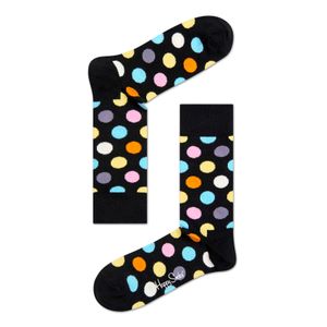 Happy Socks Socken Big Dot - Schwarz/Bunt, Größe:36-40