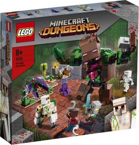 LEGO 21176 Minecraft Die Dschungel Ungeheuer Spielzeug, Set aus Minecraft Dungeons mit Actionfiguren