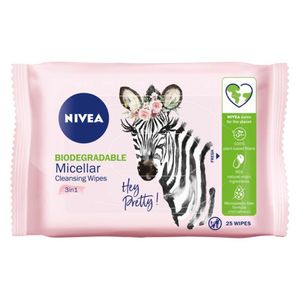 NIVEA MicellAir Skin Breathe Reinigungstücher 3-in-1 für alle Hauttypen 25 Stück