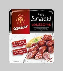 Mini Snack Räuchersalami 100 G Salami von Debica