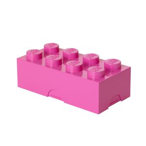 brotkasten Brick 8 junior 20 x 10 x 7,5 cm PP rosa