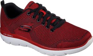 Skechers 23057-RDBK - Skechers Sneaker Rot  Skechers Farbe: rot, Größe: 44,