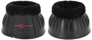 Covalliero Hufglocken Gummi mit Teddy-Fleece Sprungglocken X-Full Covalliero Hufglocken Gummi mit Teddy-Fleece Sprungglocken X-Full