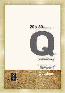 Nielsen Holz Bilderrahmen Quadrum, 20x30 cm, Gold