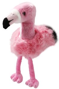 Carl Dick Flamingo ca. 25cm hoch (mit Beinen), ca. 20cm lang 3513 Kuscheltier, Plüschtier, Stofftier