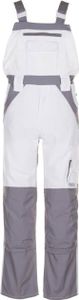 Größe 58 Herren Planam Plaline Latzhose reinweiß zink Modell 2523 Größe 58 Herren Planam Plaline Latzhose reinweiß zink Modell 2523