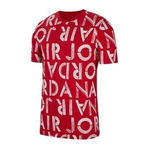 Nike Tshirts Air Jordan Printed Crew, CN3586687, Größe: 178