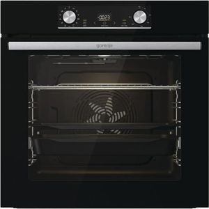 Gorenje BOS6737E06X+ ECT43X Steel Steam Backofen Set mit Glaskeramikkochfeld, 60cm