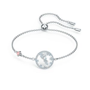 Swarovski Armband 5530816 Ladies Rhodium,Travel, Globe Bracelet