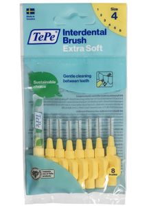 TePe Interdentalbürsten x-soft zartgelb 0.7mm 8er Beutel