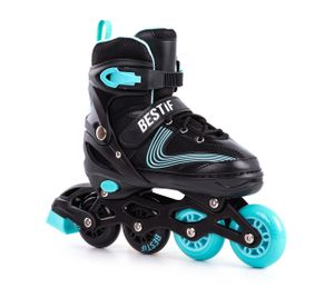 Inliner Kinder Erwachsene Inline Skates 4in1 Rollschuhe Schlittschuhe Verstellbar
