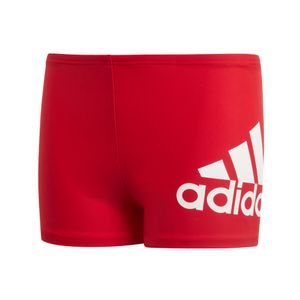 adidas Boxer Badehose aus weichen und elastischem Material für Jungen, Farbe:Rot, Kinder Größen:158
