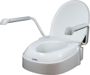 AQUATEC 900 Toilettensitz-,Erhöhung m.Armlehnen,