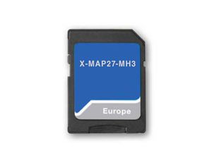 Xzent X-MAP27-MH1: Micro SD-Karte mit Reisemobil Navigation für XZENT X-427 und X-F270, Karten für Europa, Camping P.O.I. Paket, 1 Jahr kostenfreie Kartenupdates