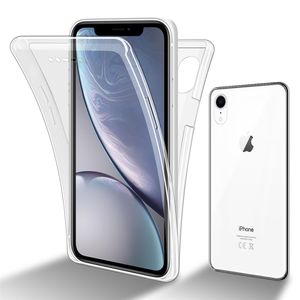 Cadorabo Ochranné pouzdro pro Apple iPhone XR Natural 360° Case Full Body Mobile Phone Cover Case