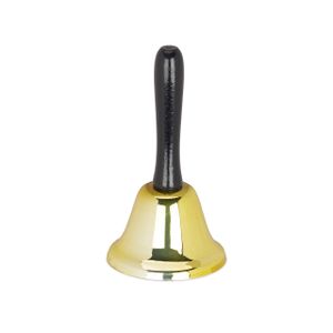 relaxdays Tischglocke Handglocke
