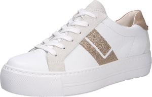 Paul Green Damen Sneaker, weiß(weisand), Gr. 51/2