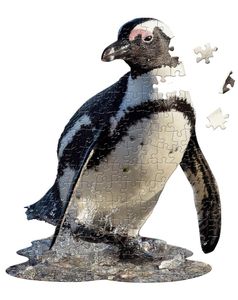 Tvarové puzzle Junior Penguin (detské puzzle)