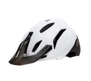 DAINESE Linea 03 Fahrrad-Helm mit Helmschirm MTB-Halbschalenhelm 3869822 601 Weiß, Größe:L/XL