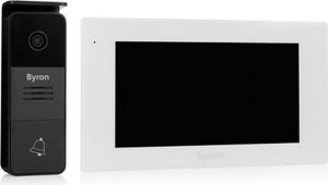 Byron Video-Türsprechanlage DIC-25712 7 Zoll Display, kabelgebunden