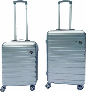 Linder Exclusiv Sada cestovních kufrů SC3001 Šedá Linder Exclusiv Sada cestovních kufrů SC3001 Šedá