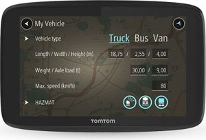 TomTom 1pn6.002.06 Go Professional 620 Navigation, Schwarz