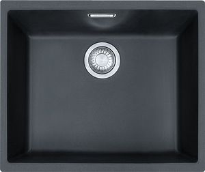 Franke Sirius - Tectonite Spülbecken SID 110-50, 525x440 mm, schwarz 125.0363.789