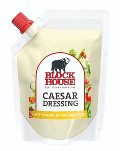 BLOCK HOUSE Salatdressing CAESAR, 250ml Folienbeutel