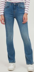 b.young BYLOLA BYLUNI FLARE spodnie jeansowe damskie rozkloszowane z 5 kieszeniami bawełna ze stretchem krój slim fit