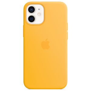 Apple iPhone 12 Mini Hülle - Silikon - Soft Case,Backcover - Gelb