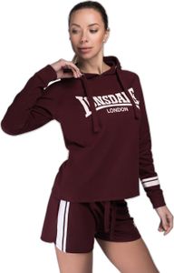 Lonsdale Callanish Frauen Hoodie Oxblood Gre L