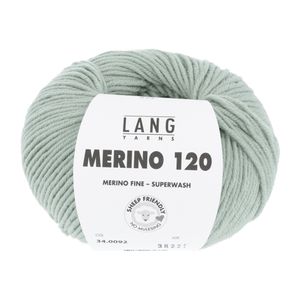 MERINO 120 von LANG YARNS (0092 - hellsalbei)