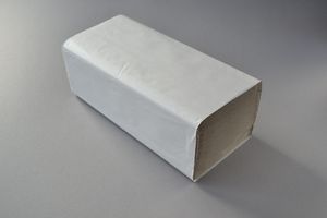 5000 Blatt Papierhandtücher 1-lagig (25×23 cm), (grau, V-Falz), Falthandtuchpapier, Handtuchpapier