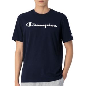 Champion Herren T-Shirt Legacy Logo navy M